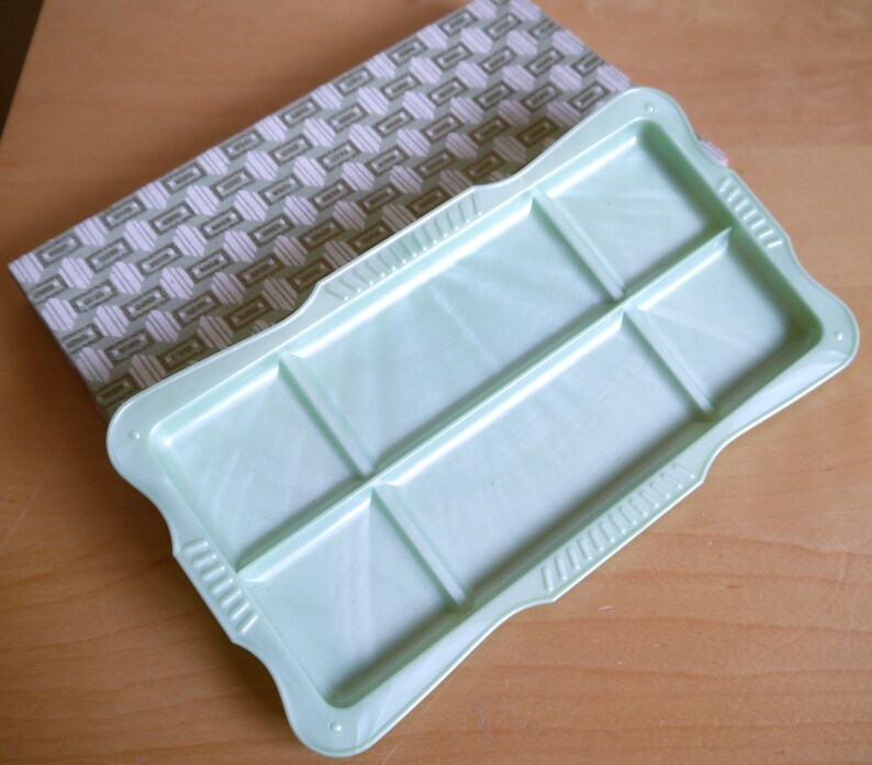 Dressing table trinket and jewellery tray by Crayonne 1950s Etsy