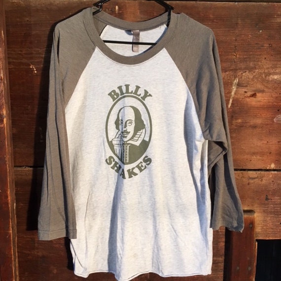 Billy Shakes Raglan Baseball T