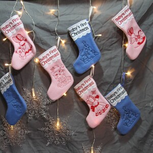 Mini Baby's First Christmas Skarpets - wybierz swój kolor