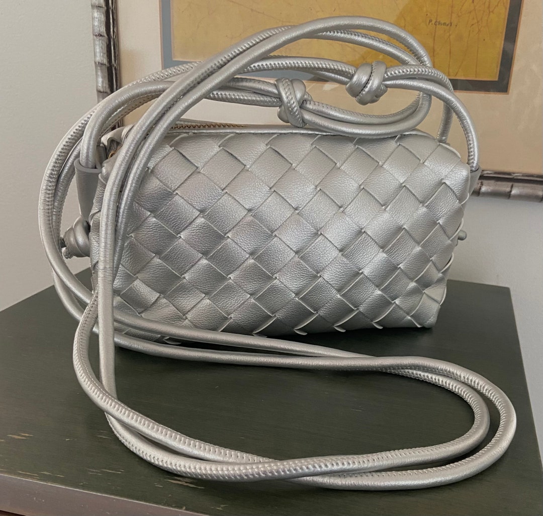 Zenana Vegan Leather Woven Crossbody Bag main image 1