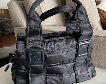 Puffer handbag, work bag, school bag, 4 amazing colors, 3 separate compartments