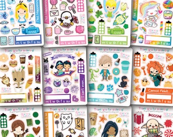 2017 Sampler Collection Planner Stickers