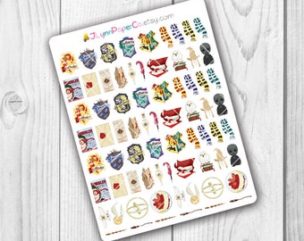 TINY Wizards & Witches Objects Stickers