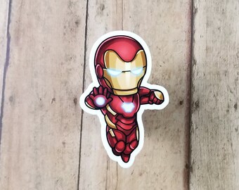 Iron Guy Vinyl Sticker Decal