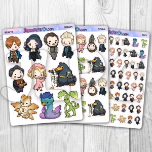 Magical Beasts Stickers