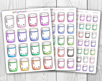 Kawaii Medication Deco Stickers | AD056