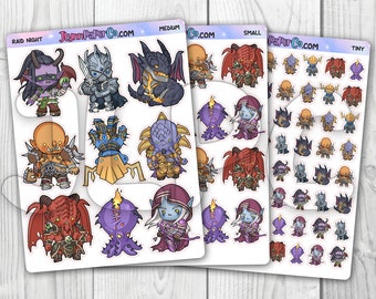 Raid Night (Raid Bosses) Character Stickers