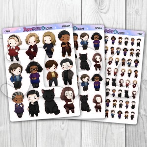 CAOS Character Stickers