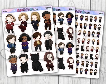 CAOS Character Stickers