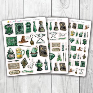 Green House Wizard Stickers