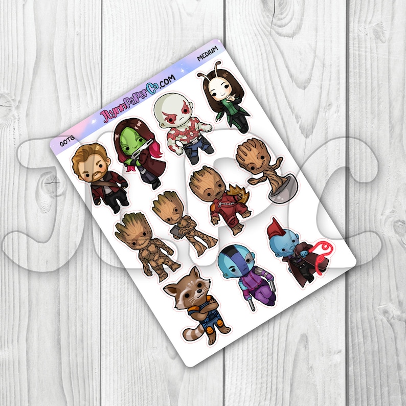 Gotg Sticker Gotg Stickers | Etsy