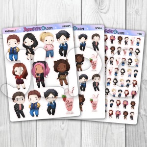 Riverdale Inspired Character Stickers