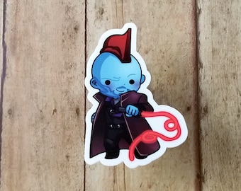 Blue Galaxy Guy Vinyl Sticker Decal