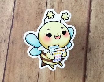 Mischa Bumble Bee Vinyl Sticker Decal