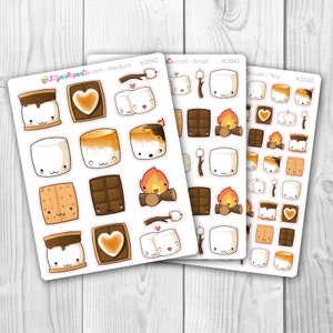 Adesivi Kawaii Smore / AD042