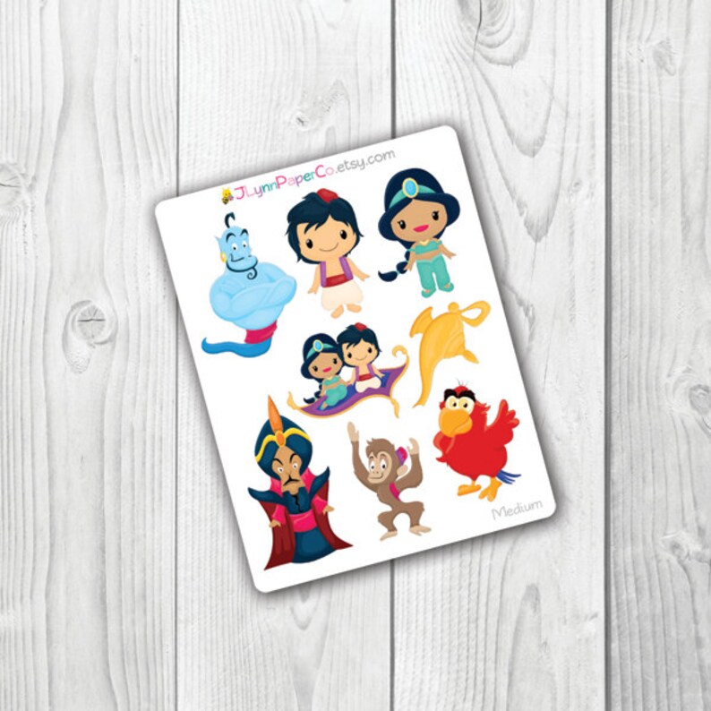Magic Carpet Sticker Magic Carpet Princess Stickers - Etsy