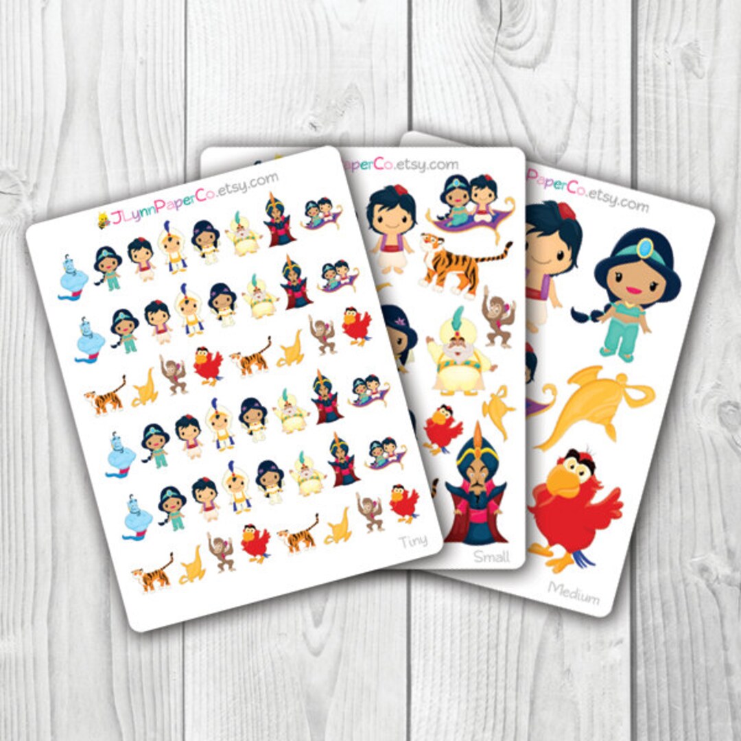 Magic Carpet Sticker Magic Carpet Princess Stickers - Etsy