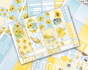 Sunny Day Deluxe Weekly Planner Sticker Kit