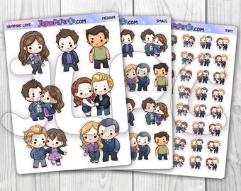 Vampire Love Character Stickers