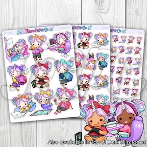 Starshine-variëteit (set 3) stickers | SS100
