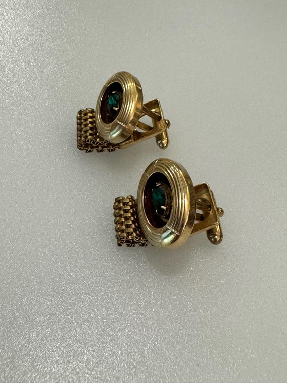 Stylish and distinctive mid-century cufflinks