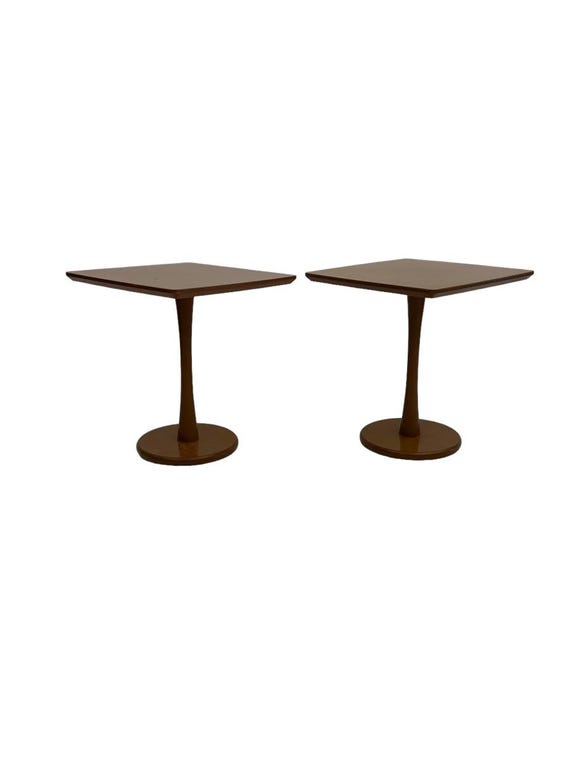 Pair of mid-century / 1970s Danish end tables