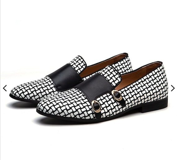 Handmade Luxury Men's Leather Loafers Slip-ons.