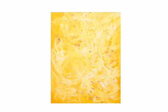 Oil on Canvas by Bruce Mishell Titled "Yellow"