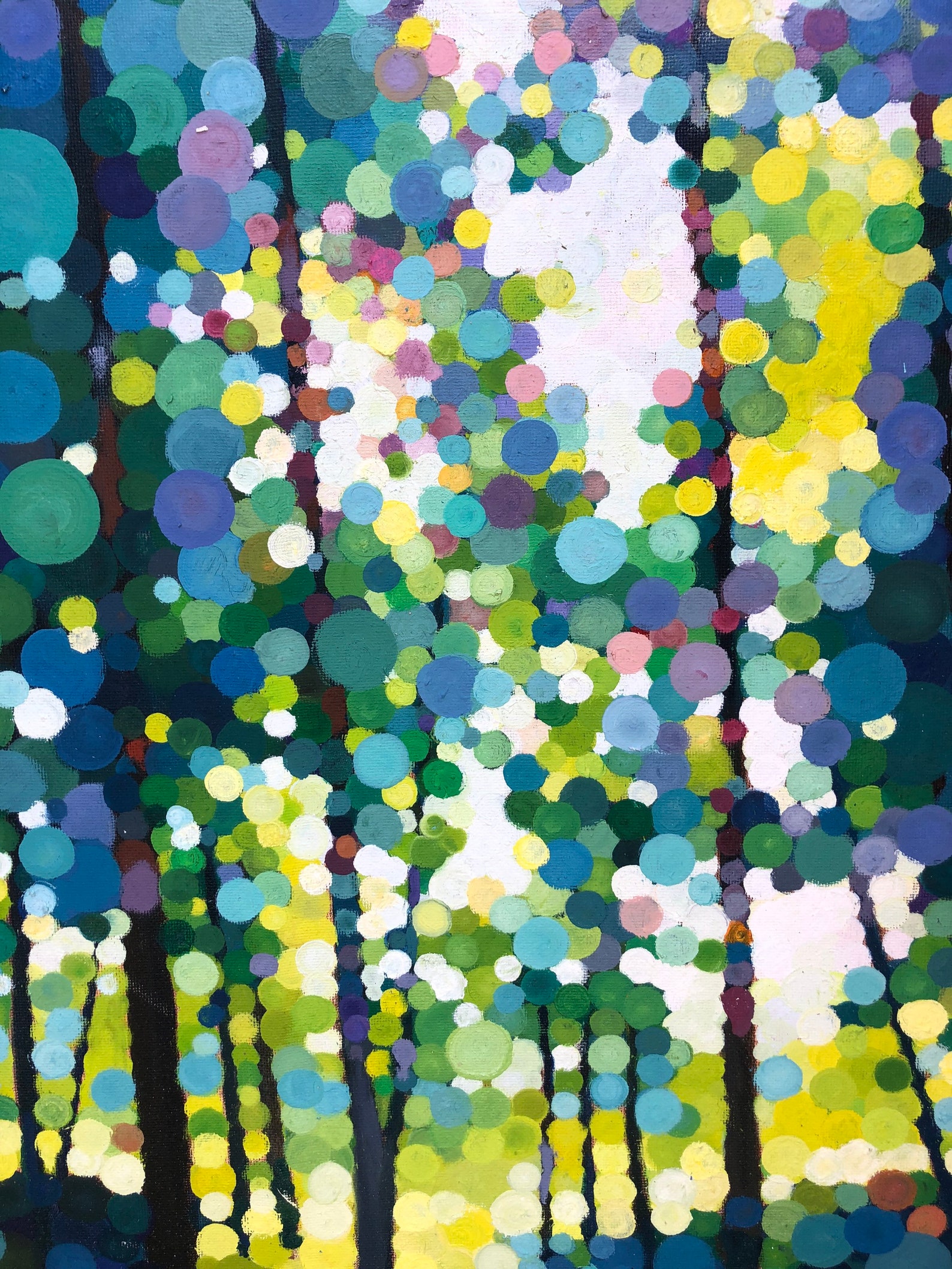 Contemporary Acrylic on Board Painting by Kevin Conklin Etsy New Zealand