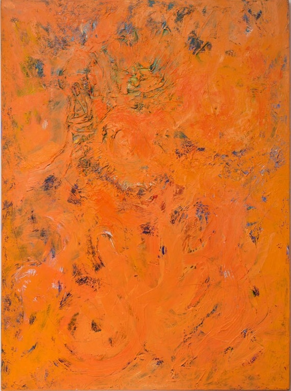 Orange Sunshine 36" x 48" By Bruce Mishell