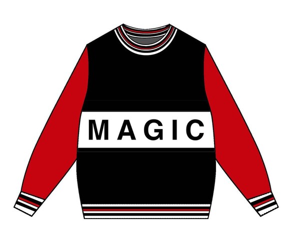 MAGIC 100% Cotton Jacquard technique sweater