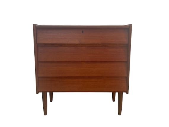 Mid century Teak Dresser (4) drawers