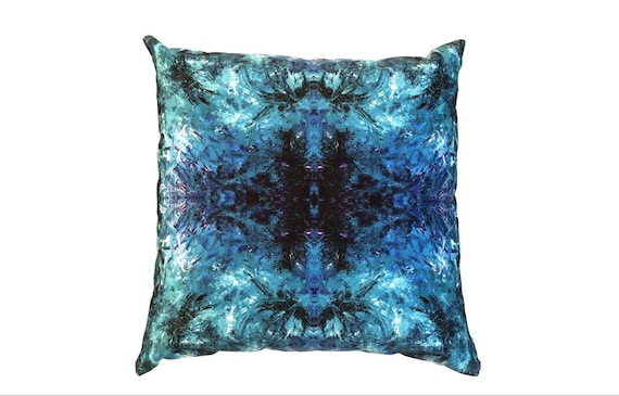 Bruce Mishell Collection Velvet & Vinyl Pillow