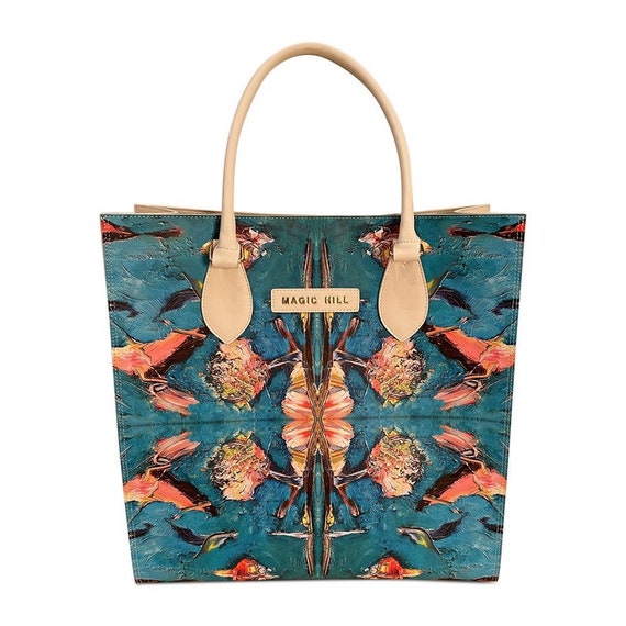 Pre Order "The Birds" - Shoulder Tote Bag by Bruce Mishell for Magic Hill Mercantile