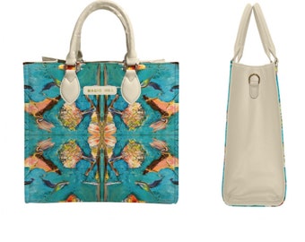 Pre Order "The Birds" - Shoulder Tote Bag by Bruce Mishell for Magic Hill Mercantile