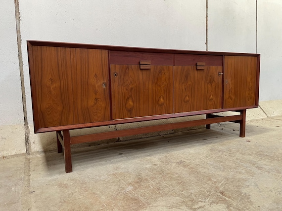Mid Century Danish low Teak Credenza