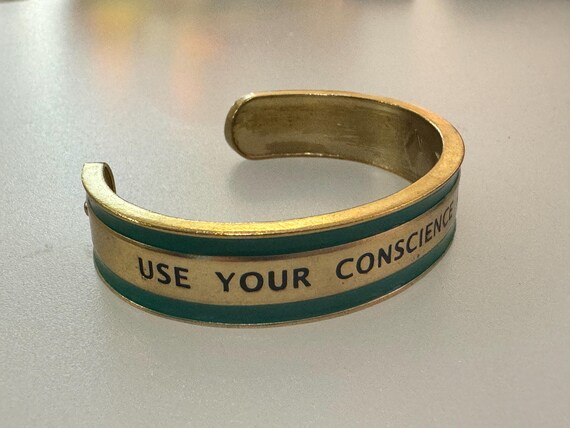 Use Your Conscience As Your Compass Bangle