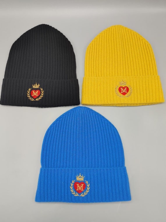 100% Fine Cashmere, Magic Hill Beanie/Skully - Handmade in Italy