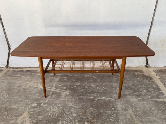 Mid-Century Danish Teak coffee table 1960's