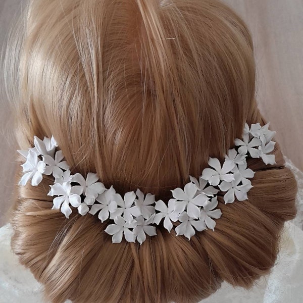 Haarnadeln Braut , Haarnadeln für Haare, Haarnadeln , Haarnadeln mit Blumen, Hochzeit Haarnadeln , Haarnadeln Weiß