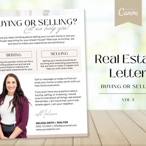 Carta de Prospección para Compra o Venta de Bienes Raíces Vol. 02, Carta de Hola al Agente Vecino, Marketing Inmobiliario, Carta de Agricultura Inmobiliaria