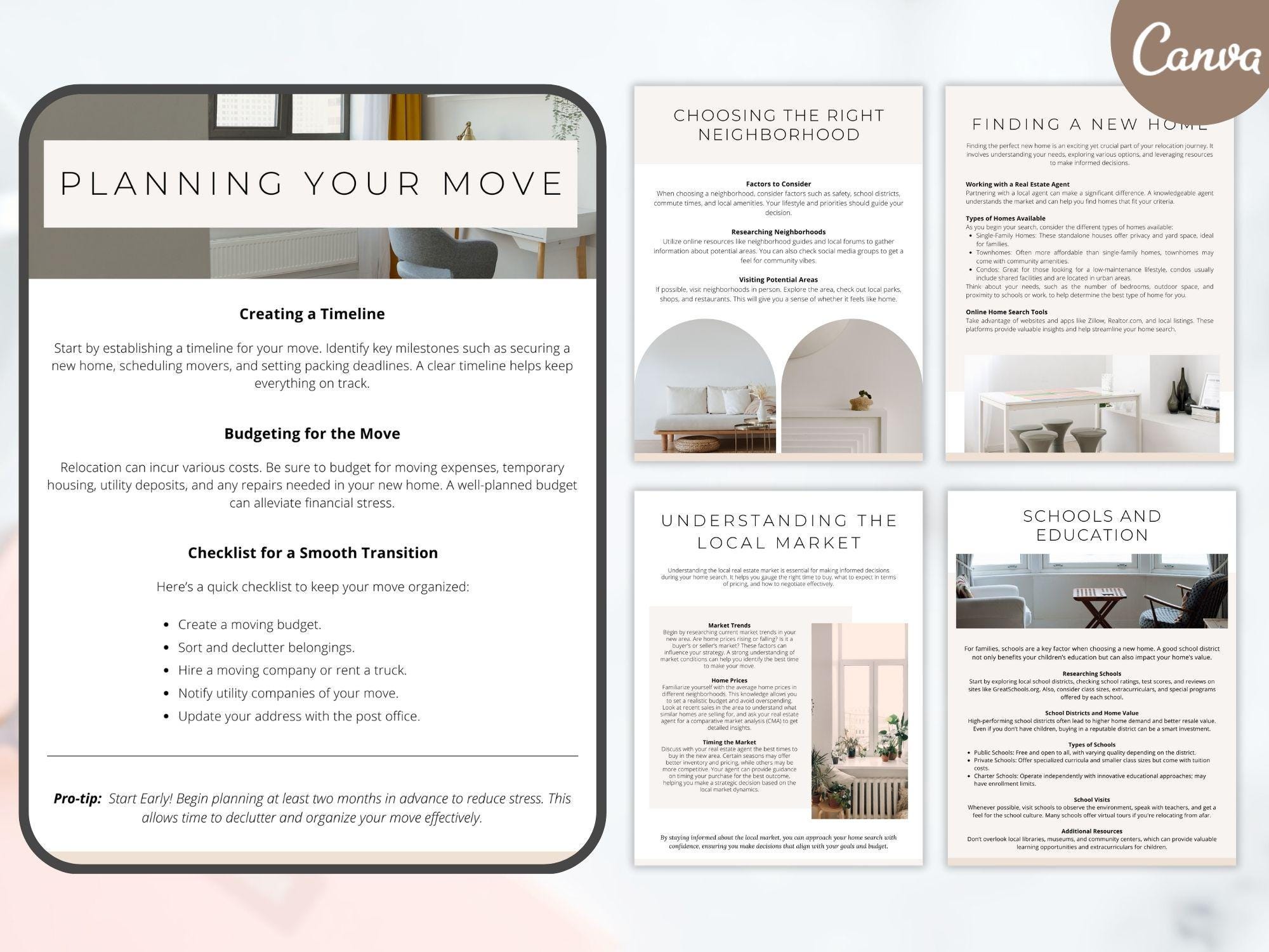 Relocation Guide.pdf Real Estate Relocation Guide | Realtor Marketing Template (digital ...