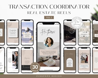 Transaktions-Korespondent Instagram Reels | Canva Vorlagen (Digitaler Download)
