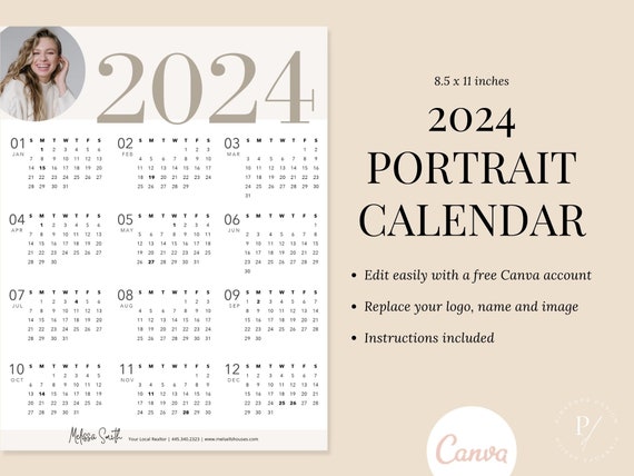Calendario immobiliare 2024, magnete del calendario immobiliare, calendario  magnetico stampabile dell'agente immobiliare, marketing di Capodanno  immobiliare -  Italia