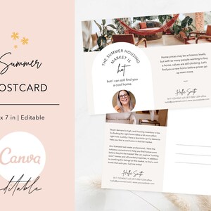 Cartolina immobiliare estiva, Marketing immobiliare estivo, Cartolina immobiliare estiva, Estate immobiliare, Mailing immobiliare