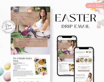 Grund und Boden Ostern E-Mail Vorlage (Digitaler Download)