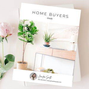 Minimal Home Buyer Guide, Homebuyer Guide, Modern Real Estate Marketing, First Time New Home Buyer Guide, Real Estate Buyer Guide