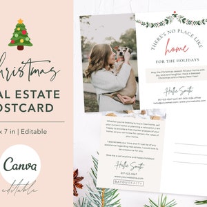 Weihnachts-Immobilien-Postkarte, Urlaubs-Immobilien-Postkarte, Ferien-Immobilien-Postkarte, Weihnachts-Postkarte, Ferien-Postkarte, Urlaubs-Postkarte