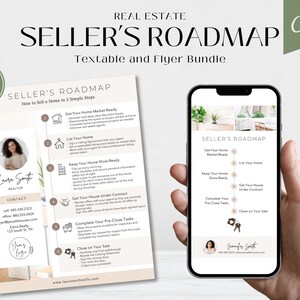 Routekaart voor woningverkoper, tekstbare routekaart voor verkoper, vastgoedmarketing, vastgoedlandbouw, proces voor woningverkoop, stappen voor woningverkoop