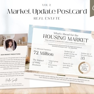 Wohnungsmarktaktualisierung Postkarte, Marktüberblick Postkarte, Marktüberblick, Marktüberblick, Marktüberblick